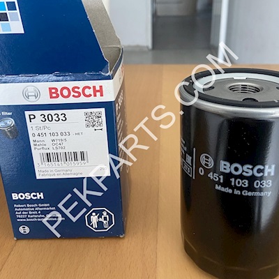 0451103033 Bosch Yağ Filtresi - Bosch 0451103033 Oil Filter