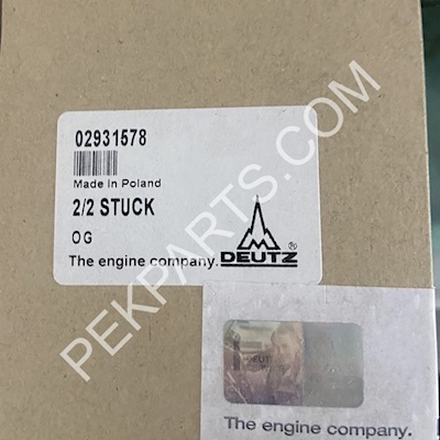 02931578 Deutz Kol Yatak - Deutz 02931578 Conrod Bearing